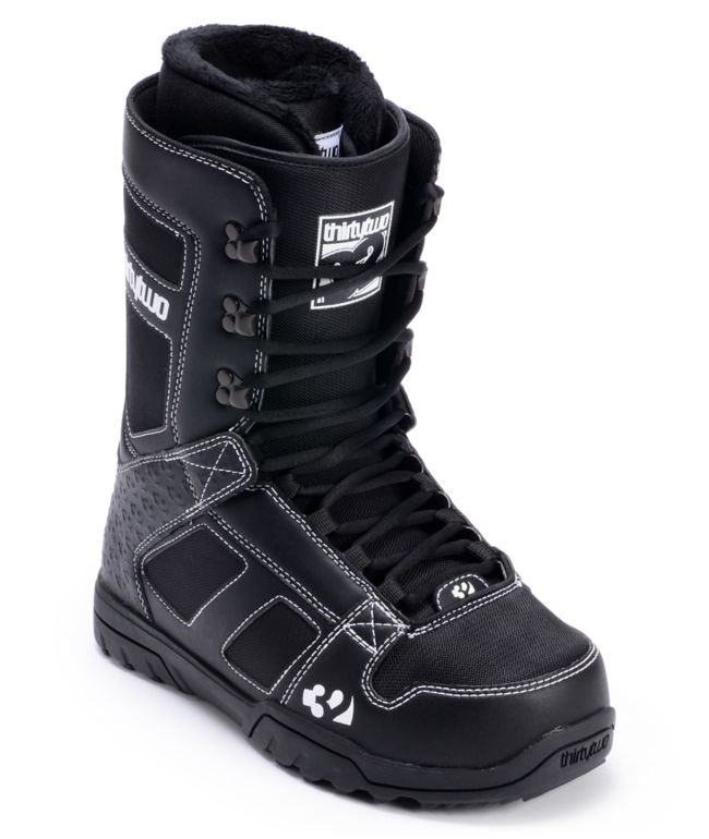 Thirtytwo Exus Black 2012 Guys Snowboard Boots