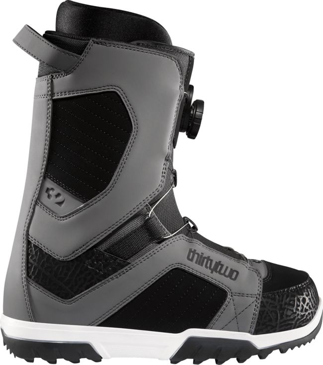 Thirtytwo STW BOA Grey 2012 Guys Snowboard Boots