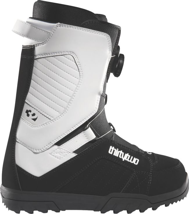 Thirtytwo STW BOA Black & White 2012 Guys Snowboard Boots