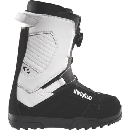 Thirtytwo STW BOA Black & White 2012 Guys Snowboard Boots