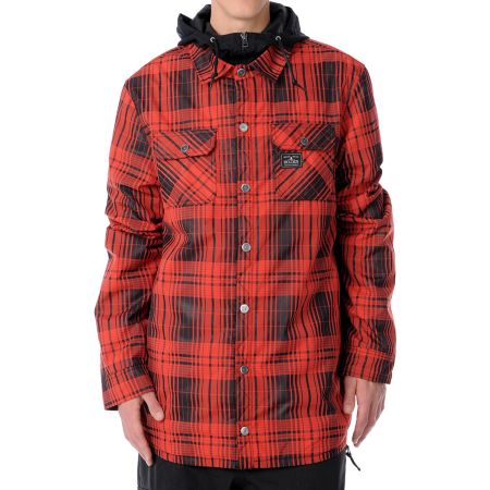 Holden Tarquin 10K Red 2012 Guys Snowboard Jacket