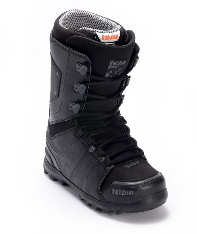 Thirtytwo Lashed Black 2012 Guys Snowboard Boots