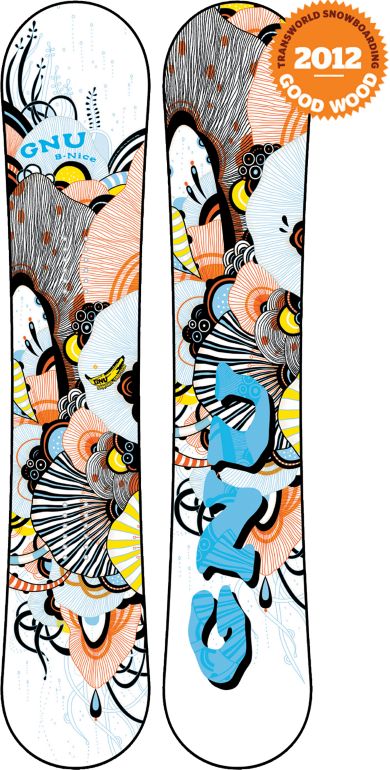 GNU B-Nice 145cm 2012 Girls Snowboard