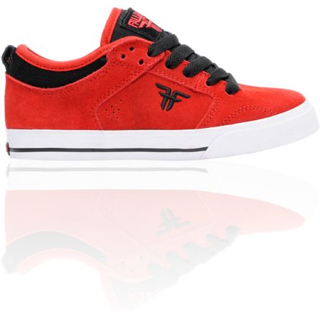Fallen Shoes Clipper Red & Black Boys Skate Shoe