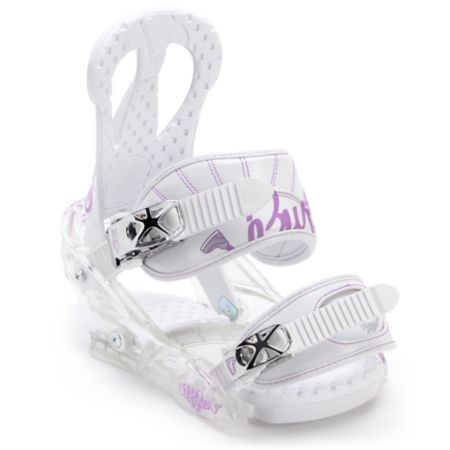 Burton Citizen White 2012 Girls Snowboard Bindings