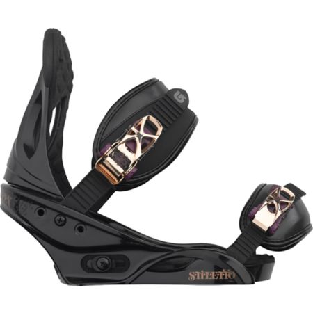 Burton Stilletto Black 2012 Girls Snowboard Bindings