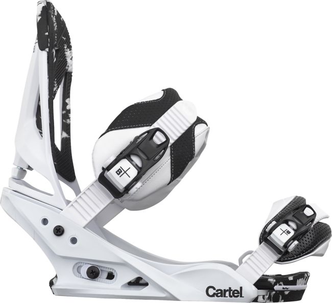 Burton Cartel Reflex White 2012 Guys Snowboard Bindings
