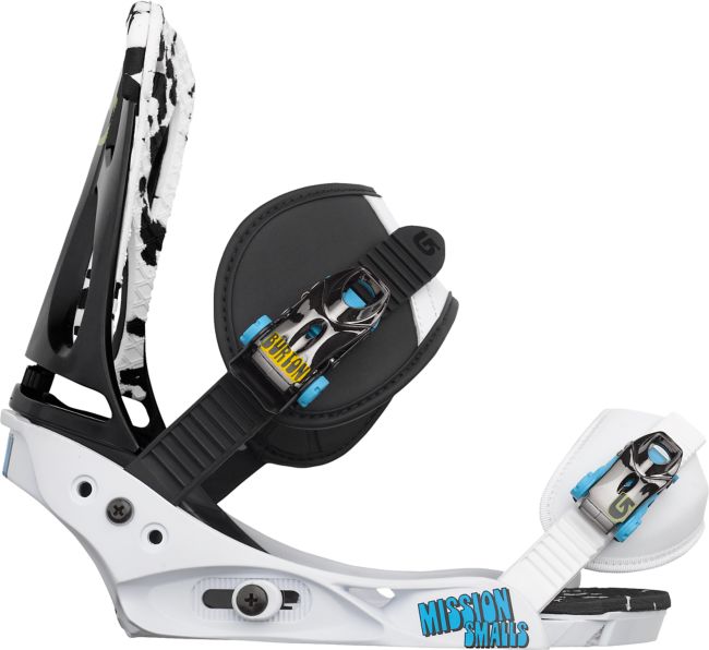 Burton Mission Smalls Black 2012 Kids Snowboard Bindings