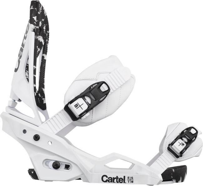 Burton Cartel EST White 2012 Guys Snowboard Bindings