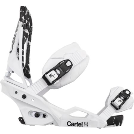 Burton Cartel EST White 2012 Guys Snowboard Bindings