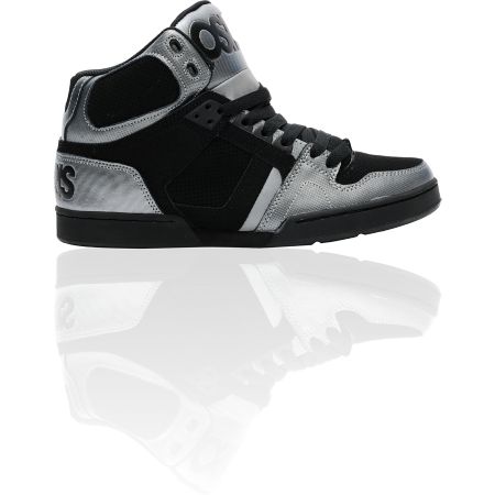Osiris NYC 83 Black, Gunmetal & Lime Shoe