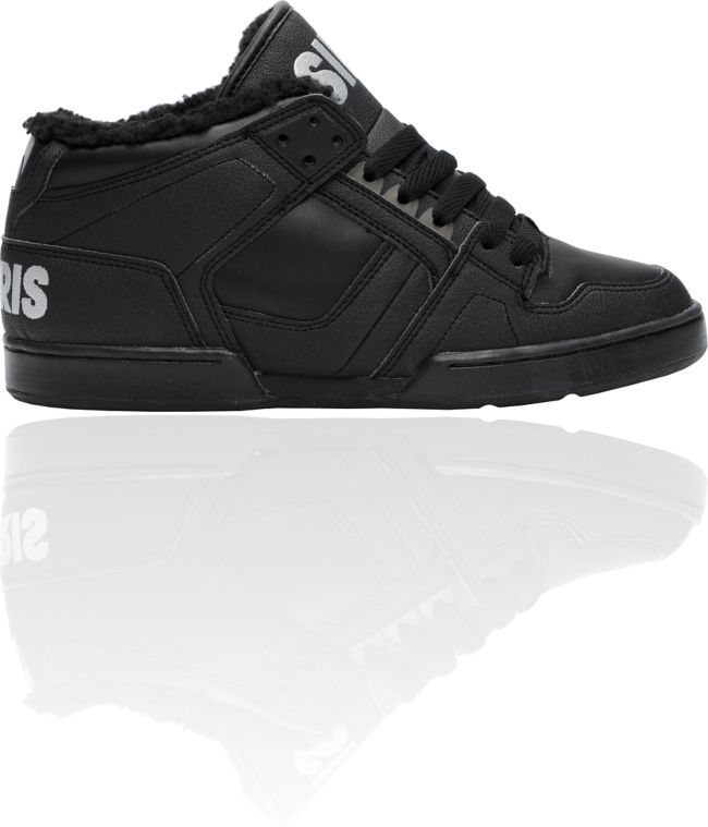 Osiris NYC 83 Mid SHR Black & 3M Shoe