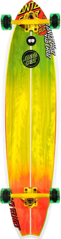 Santa Cruz Big Wave Rasta 42 Longboard Complete