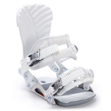 Ride DVa White 2012 Girls Snowboard Bindings