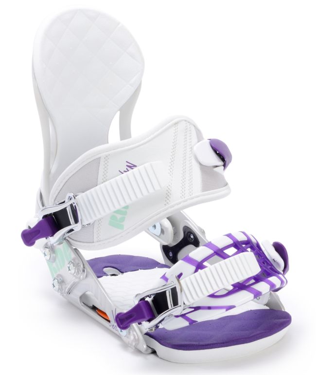 Ride VXn White 2012 Girls Snowboard Bindings