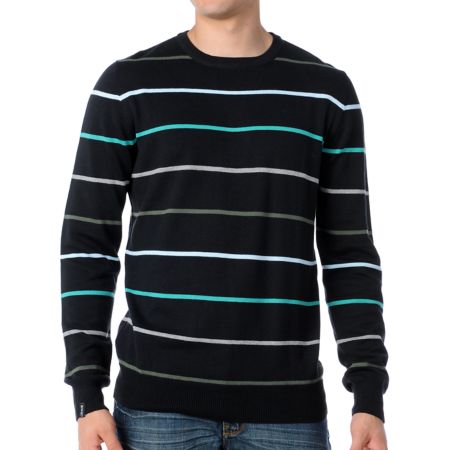 Empyre Pioneer Black Crew Neck Sweater