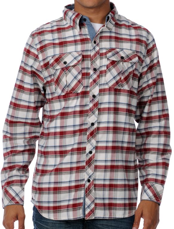 Dravus Field Plaid Natural Woven
