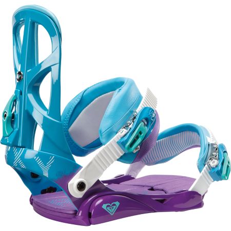 Roxy Team Blue & Purple 2012 Girls Snowboard Bindings