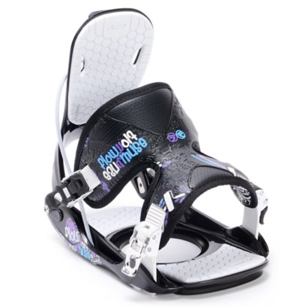 Flow Muse Black 2012 Girls Snowboard Bindings
