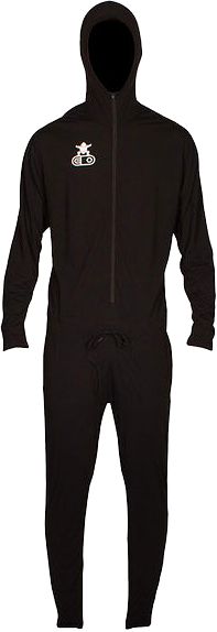 Airblaster 2012 Black Sumo Suit Guys Long Underwear