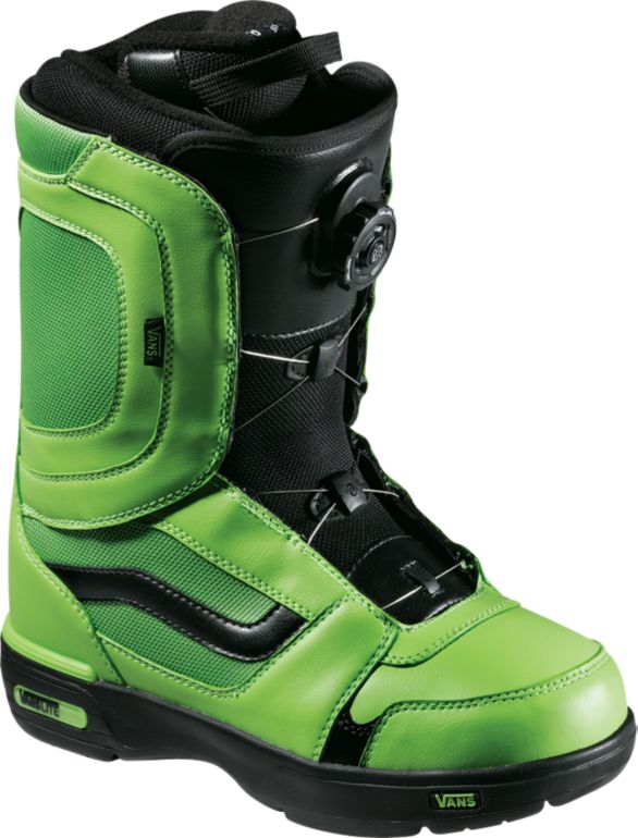 Vans Encore Green & Black 2012 Guys Snowboard Boots