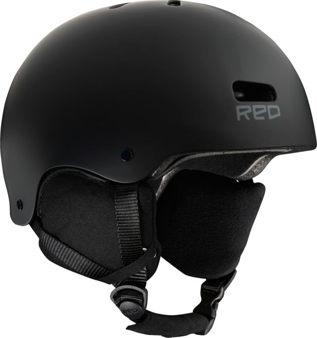 RED Trace 2012 Black Classic Audio Snow Helmet