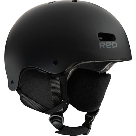 RED Trace 2012 Black Classic Audio Snow Helmet