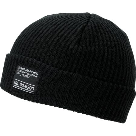 Spacecraft Dock Black Beanie