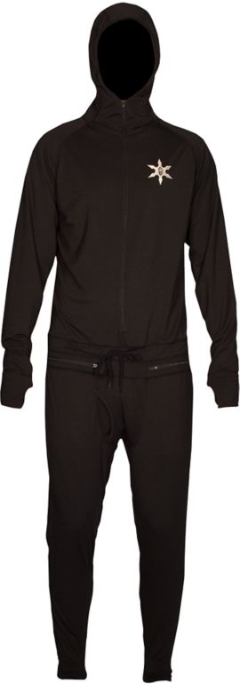 Airblaster 2012 Black Ninja Suit Guys Long Underwear