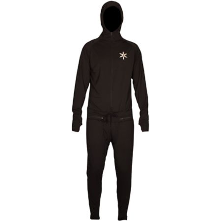 Airblaster 2012 Black Ninja Suit Guys Long Underwear
