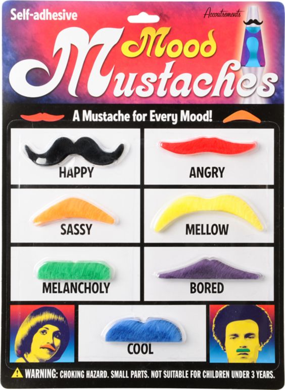 Accoutrements Mood Mustaches