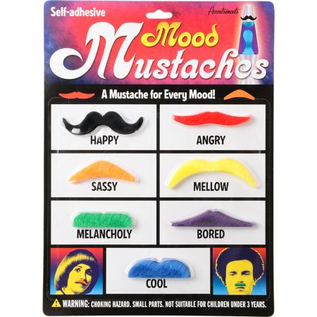 Accoutrements Mood Mustaches