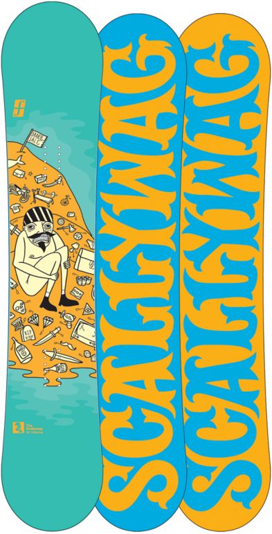 Forum Scallywag ChillyDog With Pop 151cm 2012 Guys Snowboard