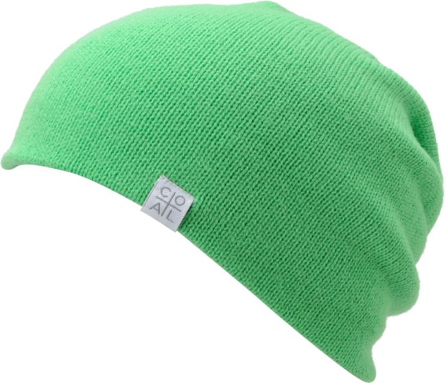 Coal FLT Lime Beanie