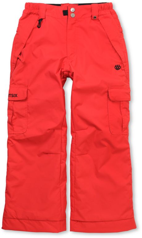 686 Boys Ridge 2012 Red  5K Snowboard Pants