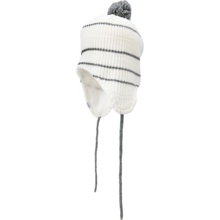 Coal The Clayton White Earflap Beanie