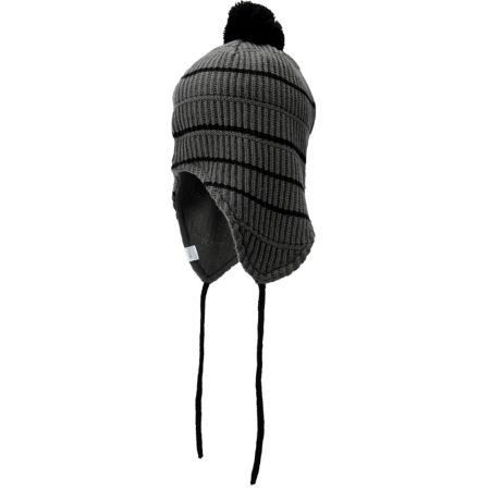 Coal The Clayton Grey Earflap Beanie