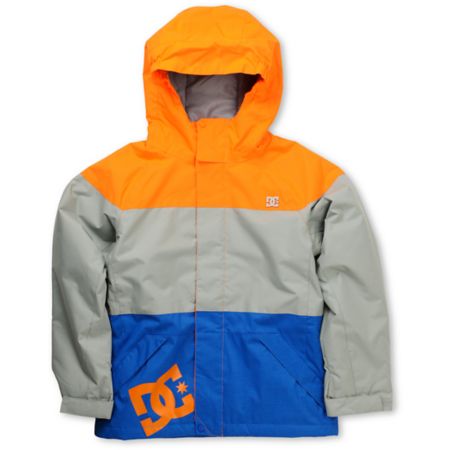 DC Boys Amo 5K Orange 2012 Snowboarding Jacket