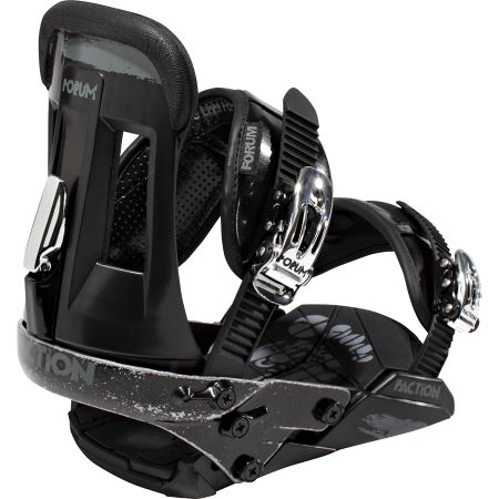 Forum Faction Black 2012 Guys Snowboard Bindings