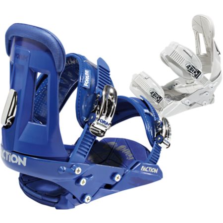 Forum Faction Swap Blue & White 2012 Guys Snowboard Bindings