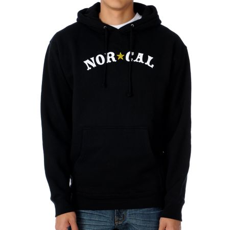 Nor Cal Nautical Black Pullover Hoodie