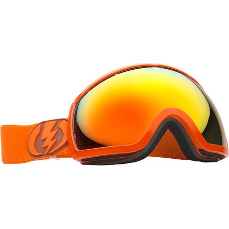 Electric EG2 Orange 2012 Bronze & Red Chrome Snowboard Goggles