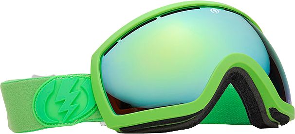 Electric EG2.5 Matte Lime 2012 Bronze & Gold Chrome Snowboard Goggles