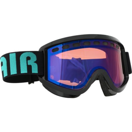 Airblaster AIR 2012 Black & Rose Blue Chrome Snowboard Goggles