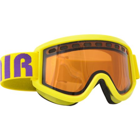 Airblaster AIR 2012 Yellow & Amber Baker Snowboard Goggles