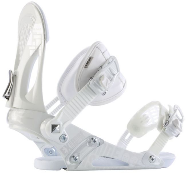 Ride EX White 2012 Guys Snowboard Bindings