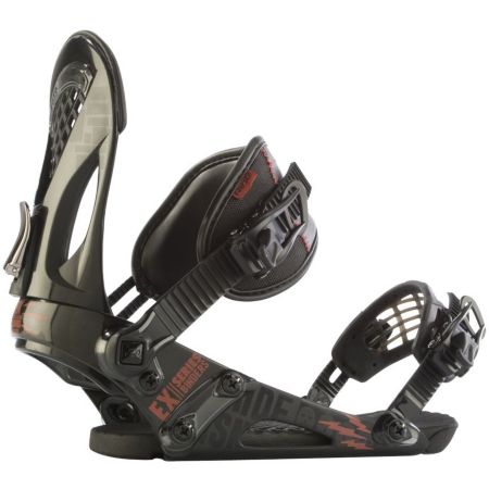 Ride EX Black 2012 Guys Snowboard Bindings