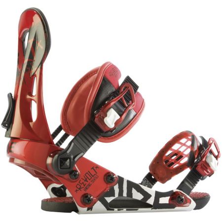 Ride Revolt Red 2012 Guys Snowboard Bindings