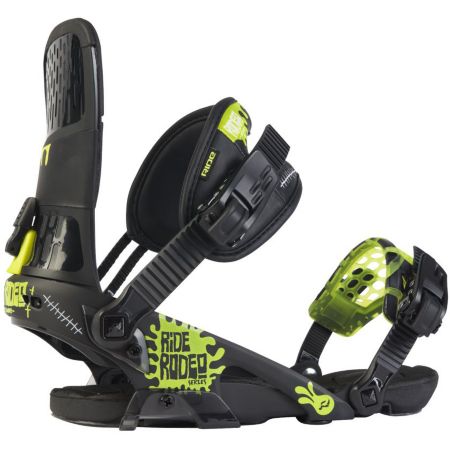 Ride Rodeo Black 2012 Guys Snowboard Bindings
