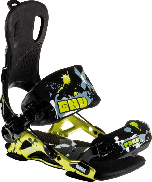 GNU Park Green 2012 Guys Snowboard Bindings